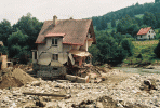 Setkání německé a české mládeže 1997 – Povodně na Moravě